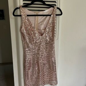 Blush Shimmer Blouse
